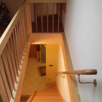 Treppe in Dachspitz