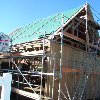 Sanierung einer alten Scheune